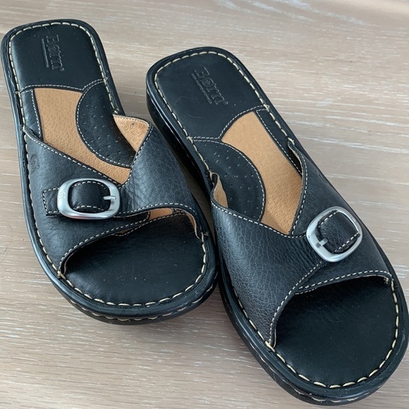 BORN Handcrafted Footwear Size 8.5-9** Leather upper and lining - Picture 3 of 8